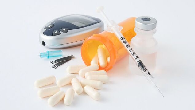 Diferentes drogas úsanse para tratar a diabetes